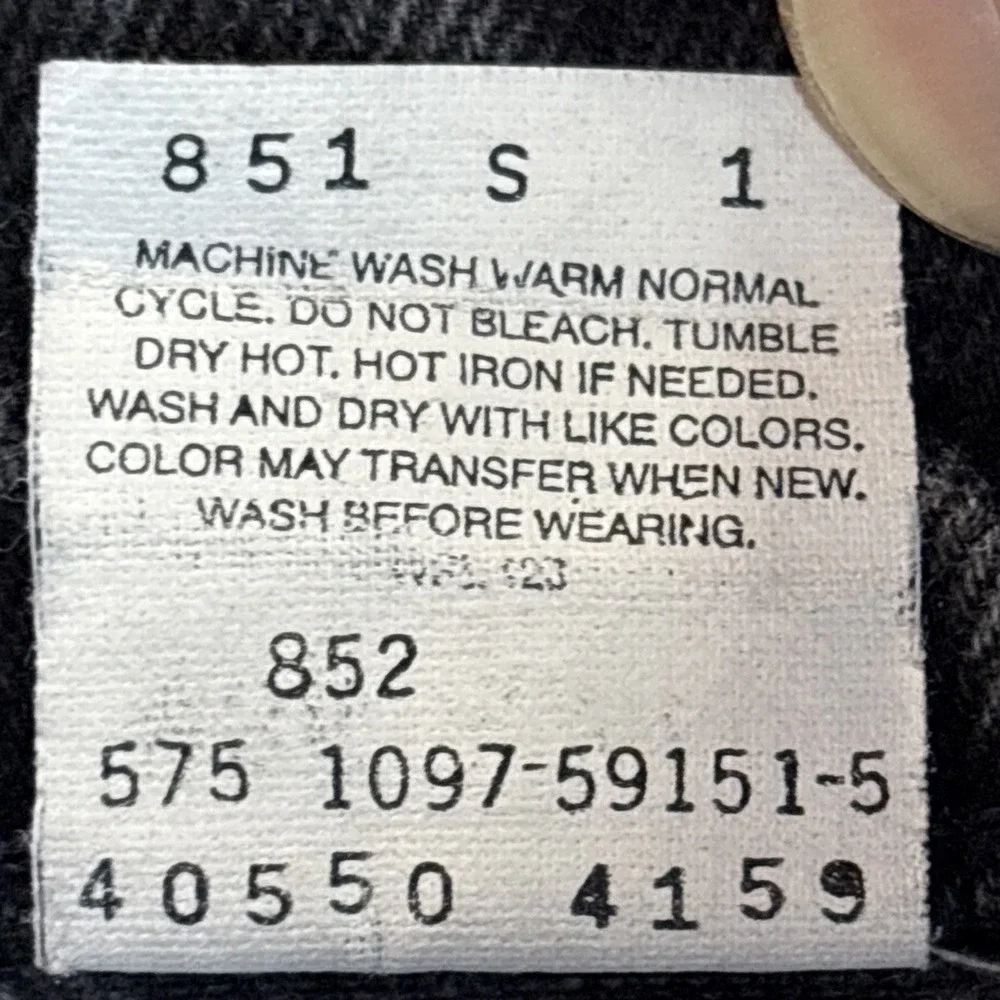 Vtg 90s Levis 550 Orange Tab Mens 36x36 Faded Relaxed Fit‎ Denim Jeans Black USA